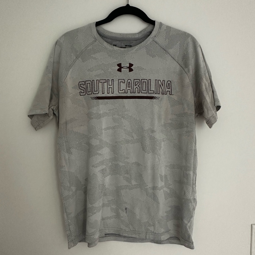 Under Armour Gray Camo | USC South Carolina gamecocks | Men's sz M Shirt✨